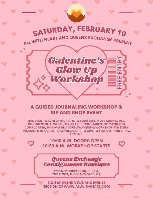 Galentine's Glow Up Workshop @ Queens Exchange with Ryanna Hammond - Queens Exchange Consignment Boutique
