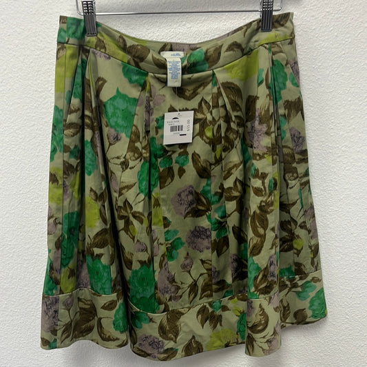 Odille Floral Pleated Skirt - Size 2