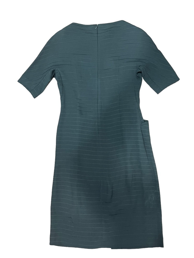 MM. Lafleur Green Stripe Short Sleeve Dress - 0