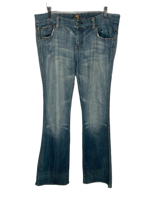 7 For All Mankind ''A'' Pocket Boot Cut Jeans - 28 - Queens Exchange Consignment Boutique