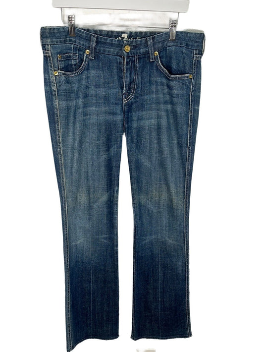 7 For All Mankind ''A'' Pocket Boot Cut Jeans - 30 - Queens Exchange Consignment Boutique