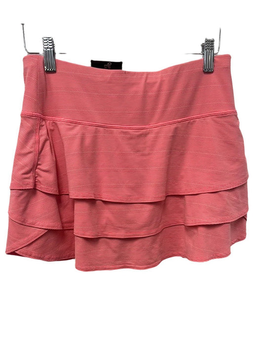 Athleta Coral Dot Stripe Swagger Skort - S - Queens Exchange Consignment Boutique