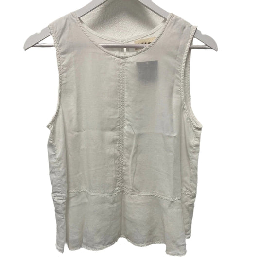 Cloth & Stone Sleeveless White Peplum Top, XS - Queens Exchange