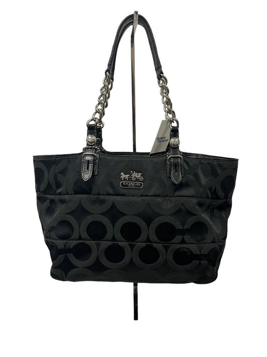 Coach Signituer Chain Tote - OS - Queens Exchange Consignment Boutique