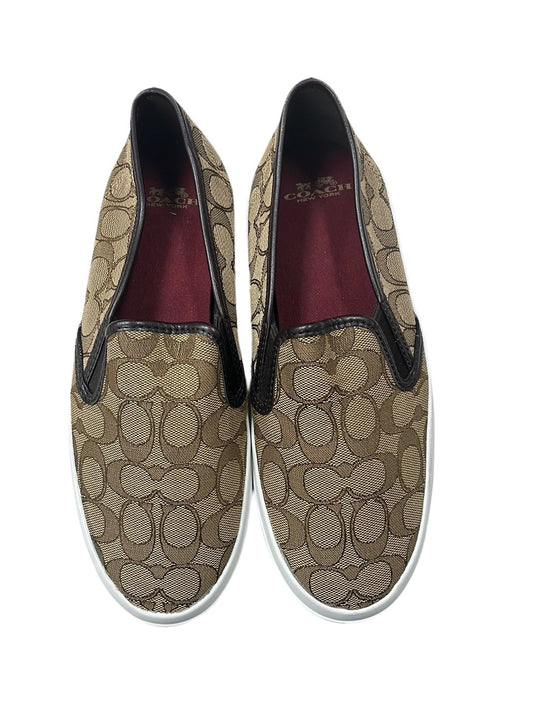 Coach Skate Slip On Sneakers - 9.5 B - Queens Exchange Consignment Boutique