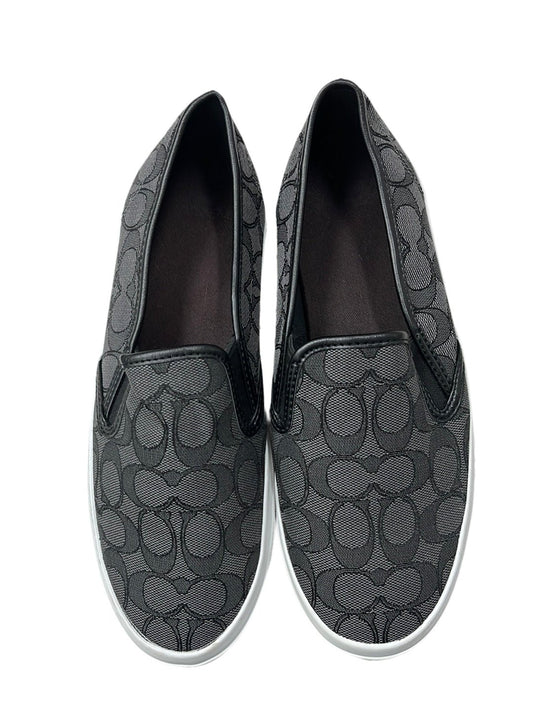 Coach Slip On Sneakers - 9.5B - Queens Exchange Consignment Boutique