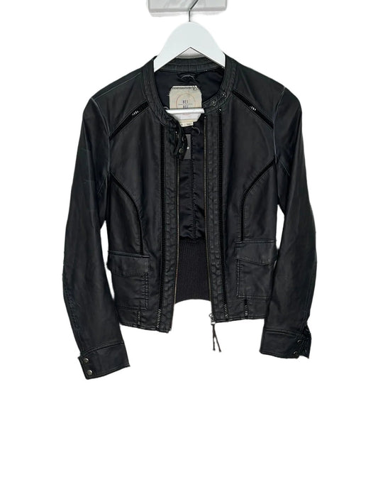 Hei Hei Leather Moto Style Jacket - XS - Queens Exchange Consignment Boutique