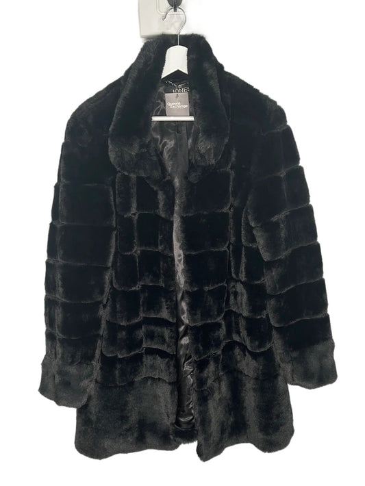 Jones New York Fur Coat - L - Queens Exchange Consignment Boutique