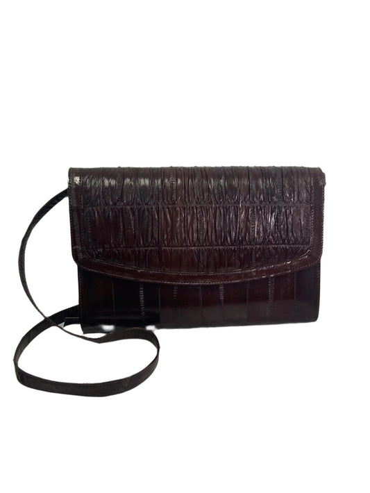 Leather Of The Sea Eel Skin Cross Body Bag - os - Queens Exchange Consignment Boutique