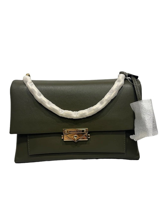 Michael Kors Cece Olive Chain Shoulder Bag - OS - Queens Exchange Consignment Boutique
