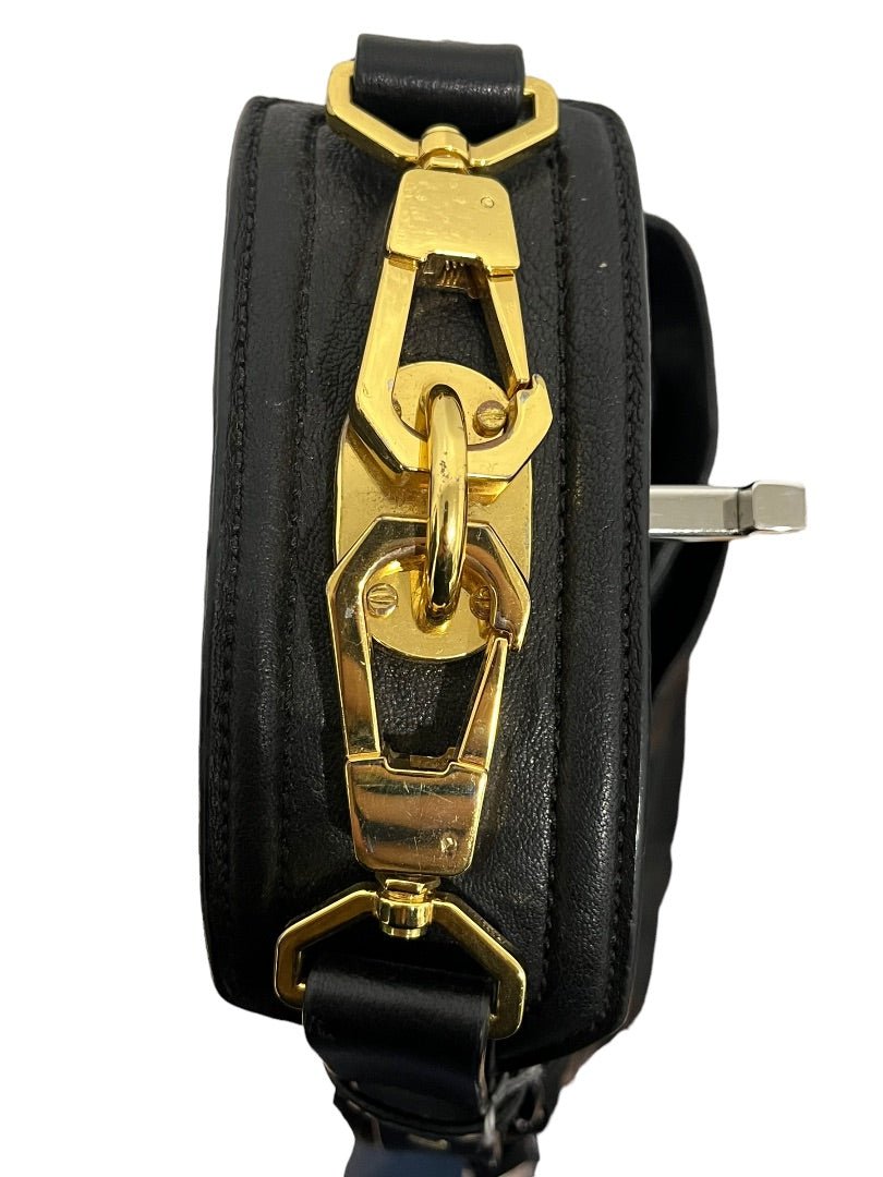 Rachel Zoe Leather Hobo Gold Detail Shoulder Bag - OS - Queens Exchange Consignment Boutique