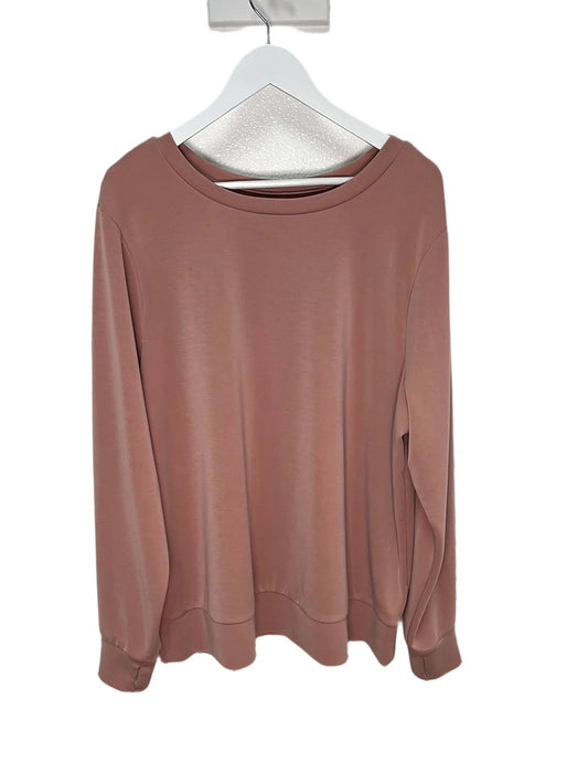 Torrid Cupro Long Sleeve Active Sweater - 3 - Queens Exchange