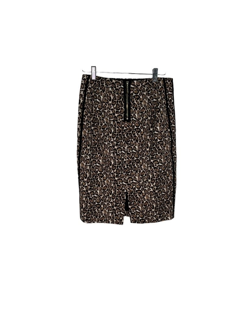 White House Black Market Cheetah Print Skirt - 2P - Queens Exchange Consignment Boutique