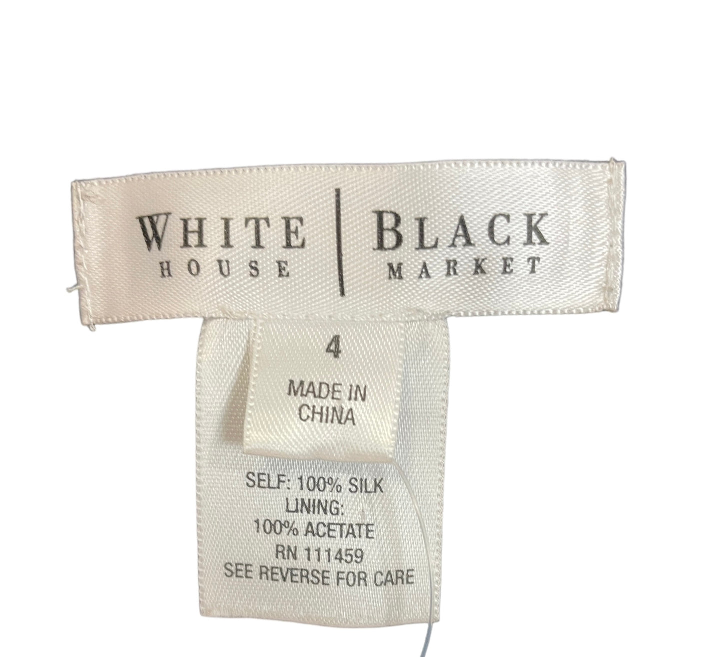 White House Black Market Silk Sleeveless Cocktail Dress - 4