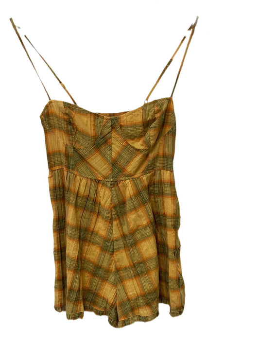 Urban Outfitters Plaid Romper, XS - Queens Exchange